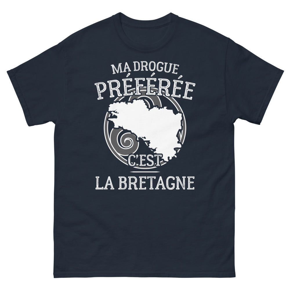 T-shirt Bretagne marine - Ma passion Breizhoneg