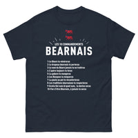 Thumbnail for T-shirt Béarnais marine - Les Dix Commandements du Béarn