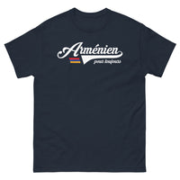 Thumbnail for T-shirt Arménien marine - Fierté et humour pour vos origines