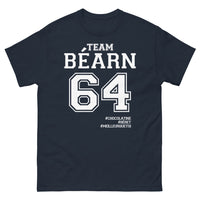 Thumbnail for T-shirt Béarn marine - Chocolatine et béret humoristique