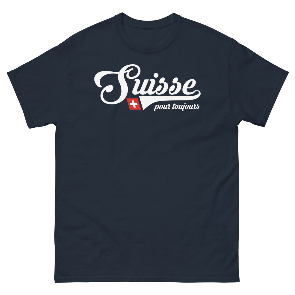 T-shirt Suisse marine - Suisse Pour Toujours, fierté romande