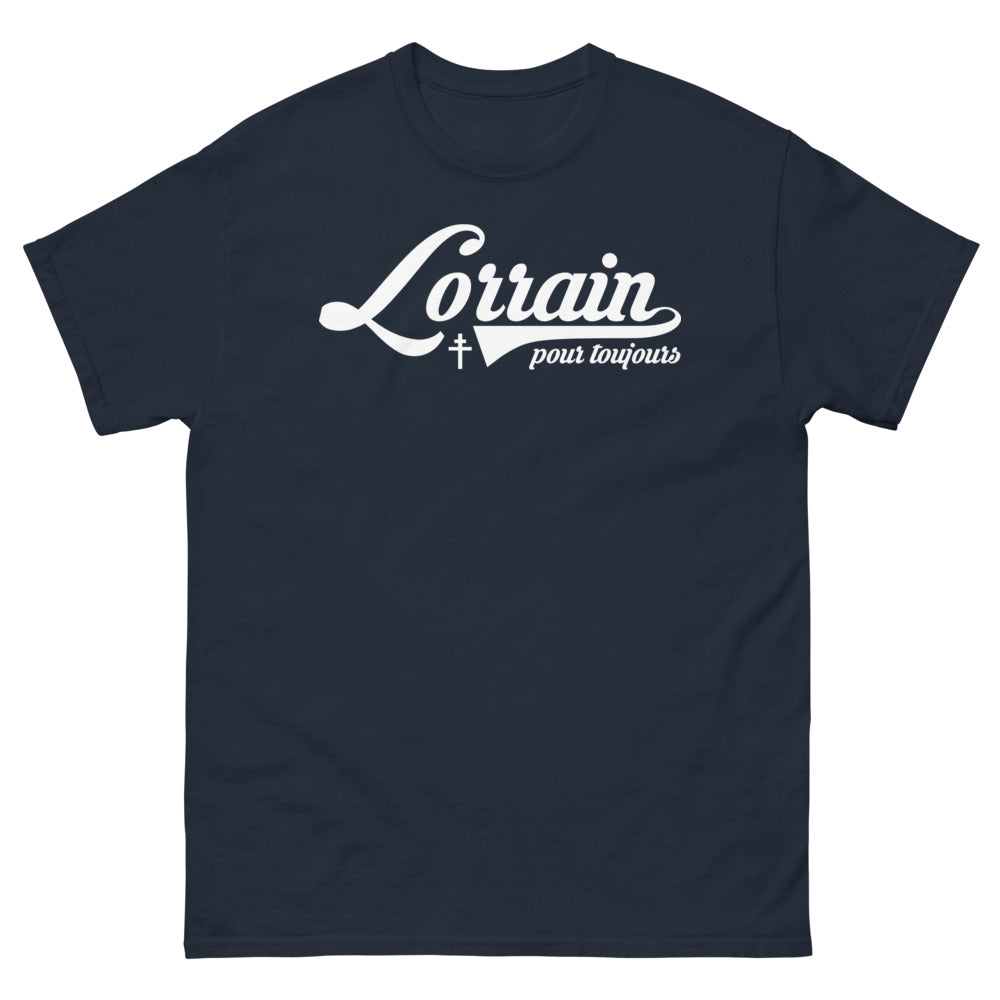 T-shirt Lorraine marine - Lorrain pour Toujours, style sombre
