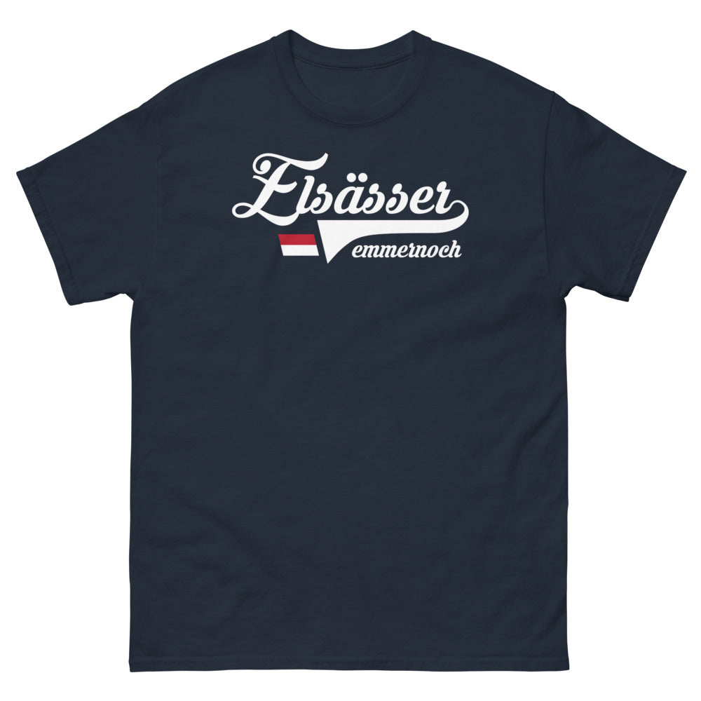 T-shirt Elvasser Emmernoch marine - design mystérieux et sombre