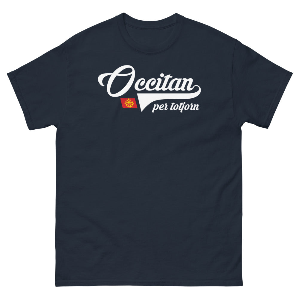 T-shirt Occitan marine - Fierté et Héritage du Sud