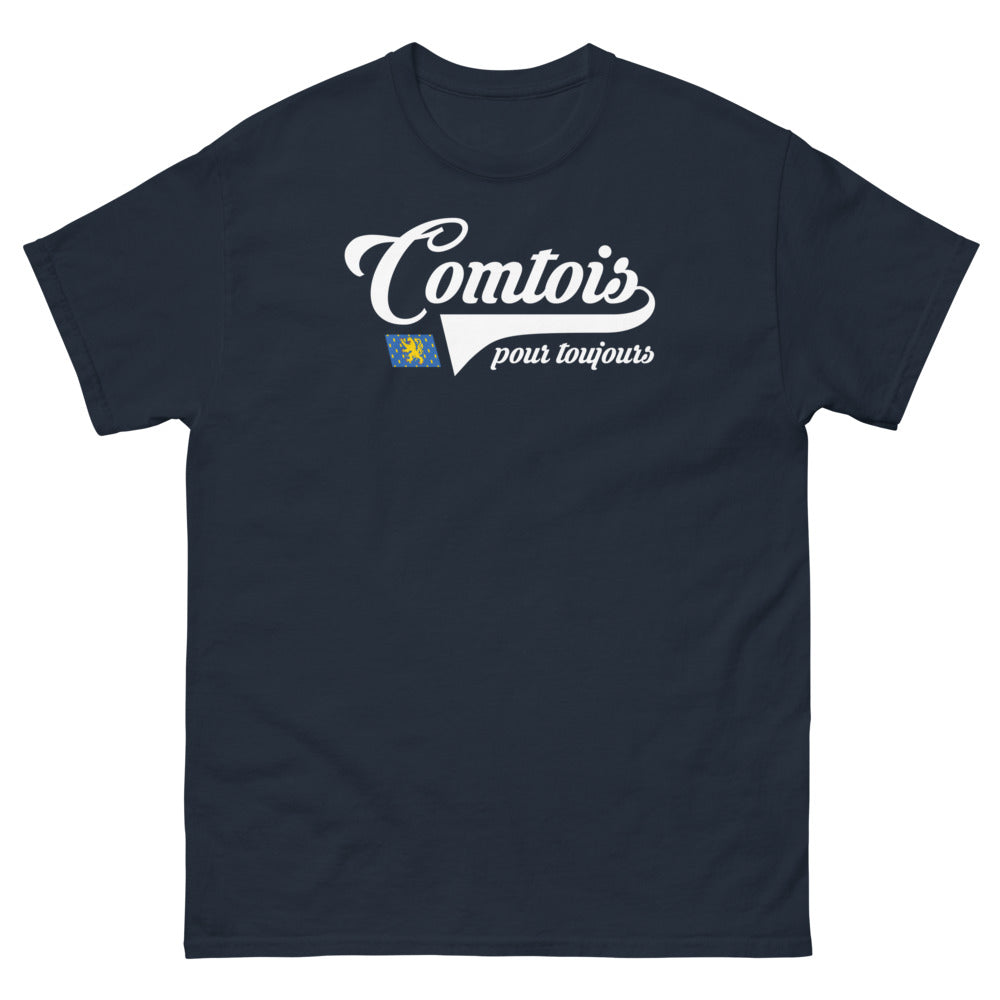 T-shirt Franche-Comté marine - Comtois Pour Toujours