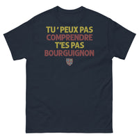 Thumbnail for T-shirt Bourgogne marine - Tu ne peux pas comprendre