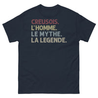 Thumbnail for T-shirt Creusois marine - L'Homme, Le Mythe, La Légende
