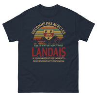 Thumbnail for T-shirt Landes marine - Les Landais savent où te cacher