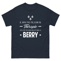 Thumbnail for T-shirt Berry marine - Pas besoin de thérapie