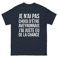 Thumbnail for T-shirt Aveyron marine - Je n'ai pas choisi d'être Aveyronnais