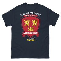Thumbnail for T-shirt Périgord marine - Je ne suis pas parfait mais je suis Périgourdin