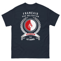 Thumbnail for T-shirt Vendée marine - Français par Obligation, Vendéen par le Sang