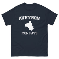 Thumbnail for T-shirt Aveyron marine - Mon Pays Sombre