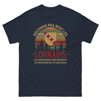 Thumbnail for T-shirt Lorraine marine - Ne déconnez pas avec les Lorrains
