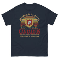 Thumbnail for T-shirt Cantal marine - Déconne pas avec les Cantalous