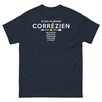 Thumbnail for T-shirt Corrèze marine - Je suis au régime Corrézien