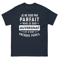 Thumbnail for T-shirt Auvergnat marine - presque parfait avec humour
