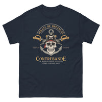 Thumbnail for T-shirt Bretagne marine - Contrebande de kouign-amann