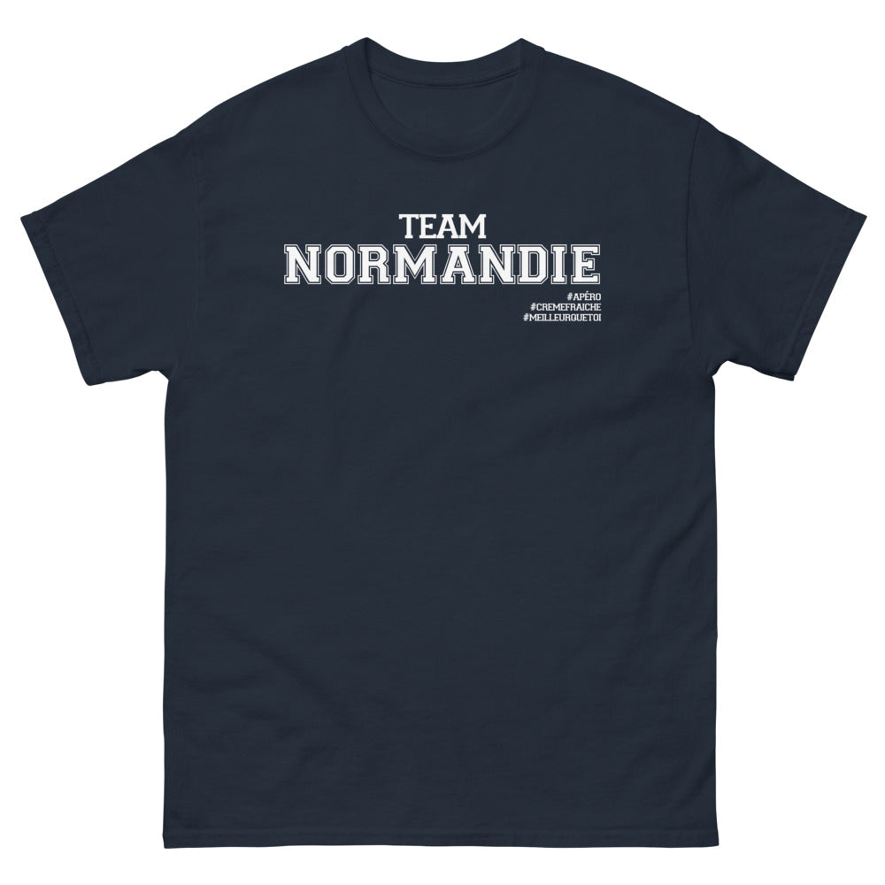 T-shirt Normandie marine - Apéro Crème Fraîche : Meilleur que Toi