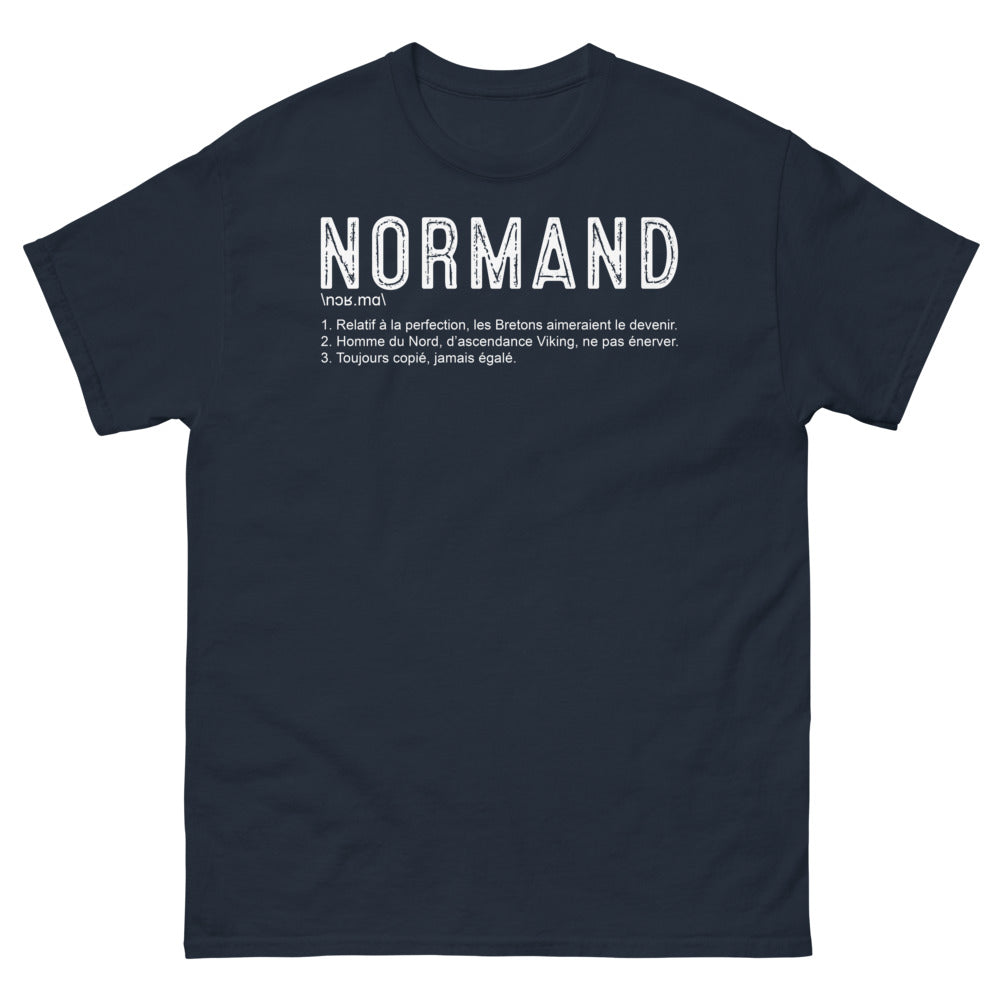T-shirt Normand marine - Fier d'Être Homme du Nord