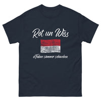 Thumbnail for T-shirt Alsace marine - Rot Un Wiss D'Fahne Sammer