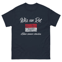 Thumbnail for T-shirt Sammler marine - design Rot-Weiß-Fahne pour collectionneurs