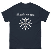 Thumbnail for T-shirt Occitanie marine - Se Canta Que Cante avec style