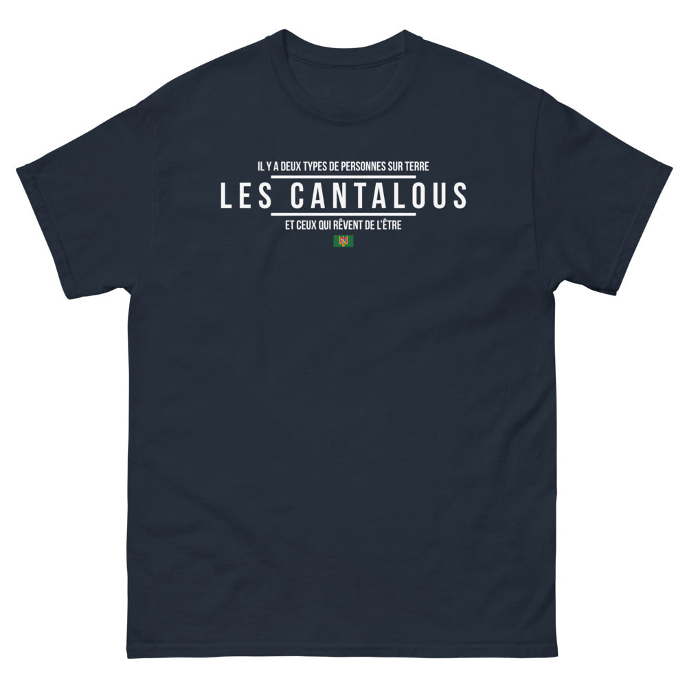 T-shirt Cantal marine - Cantalous versus rêveurs
