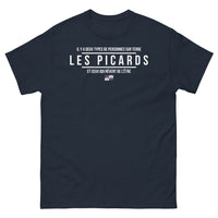Thumbnail for T-shirt Picard marine - Deux types de personnes sur terre