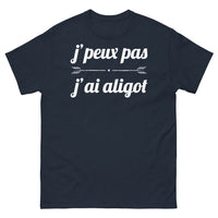 Thumbnail for T-shirt Aveyron marine - Je peux pas, j'ai aligot