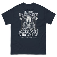 Thumbnail for T-shirt Bourgogne marine - Je suis Bourguignon Ascendant Burgonde