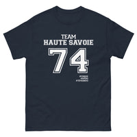 Thumbnail for T-shirt Haute-Savoie 74 marine - Fondue & Apéro humoristique