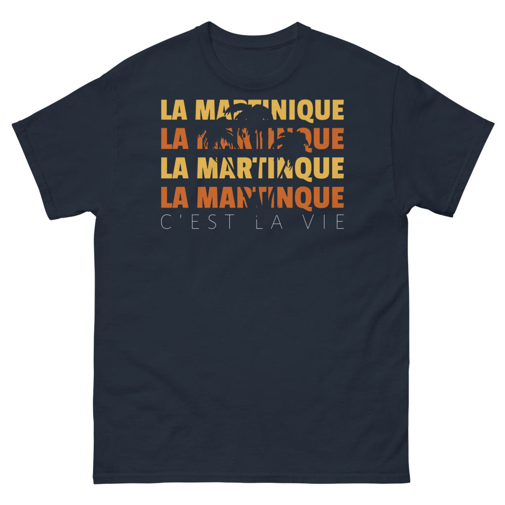 T-shirt Martinique marine - C'est la vie créole