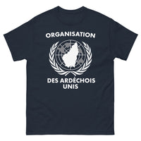 Thumbnail for T-shirt Ardèche marine - Design sombre et esprit solidaire