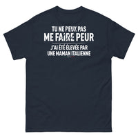Thumbnail for T-shirt Italie marine - Tu ne peux pas me faire peur