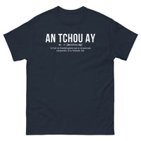 Thumbnail for T-shirt Guadeloupe marine - an-tchou-ay-un-truc-de-guadeloupeens