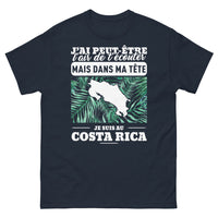 Thumbnail for T-shirt Costa Rica marine - J'ai peut-être l'air de t'écouter
