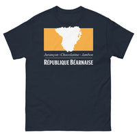 Thumbnail for T-shirt Béarnais marine - Jurançon, chocolatine et jambon