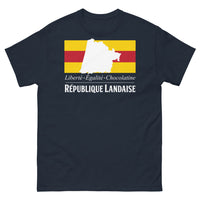 Thumbnail for T-shirt Landaise marine - Liberté, Égalité, Chocolatine