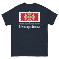 Thumbnail for T-shirt Aude marine - Liberté, Égalité, Chocolatine
