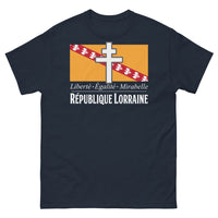 Thumbnail for T-shirt Lorraine marine - Liberté, Égalité, Mirabelle