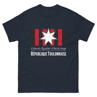 Thumbnail for T-shirt République Toulonnaise marine - Liberté, Égalité, Chichi Frégi