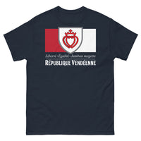 Thumbnail for T-shirt Vendée marine - Liberté Égalité Jambon Mogette