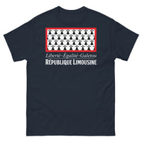 Thumbnail for T-shirt Limousine marine - Liberté Égalité Galetou