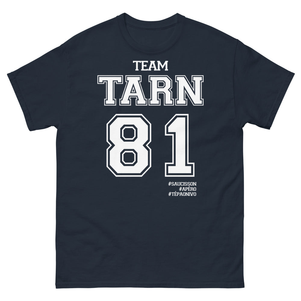T-shirt Tarn 81 marine - Saucisson et Apéro