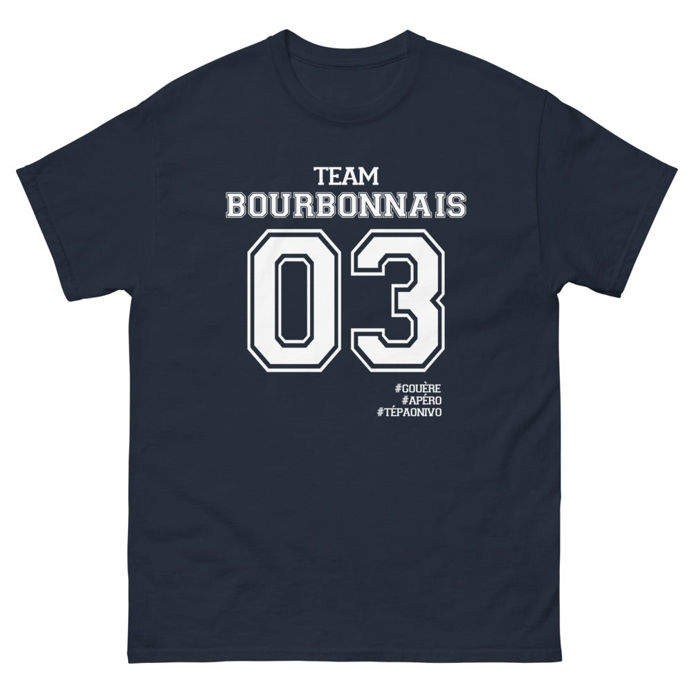 T-shirt Bourbonnais marine - Apéro & Gouère