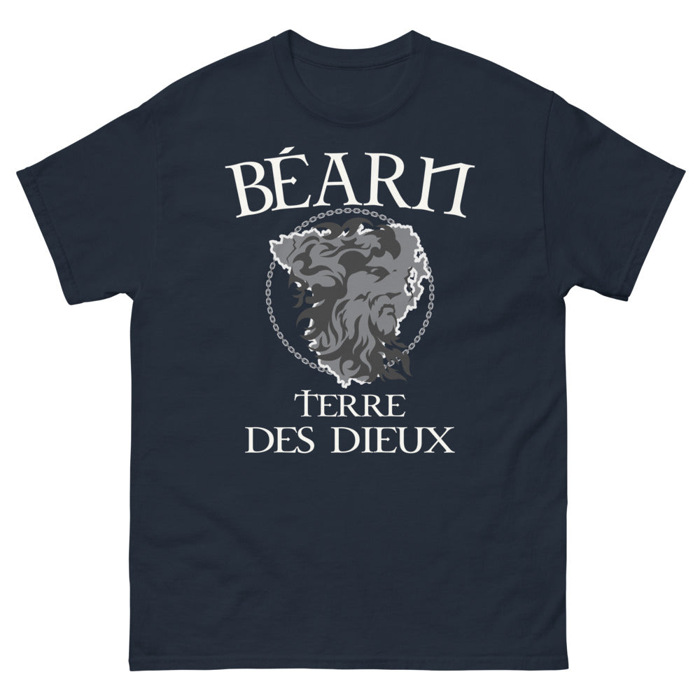 T-shirt Béarn marine - hommage chaleureux à la région