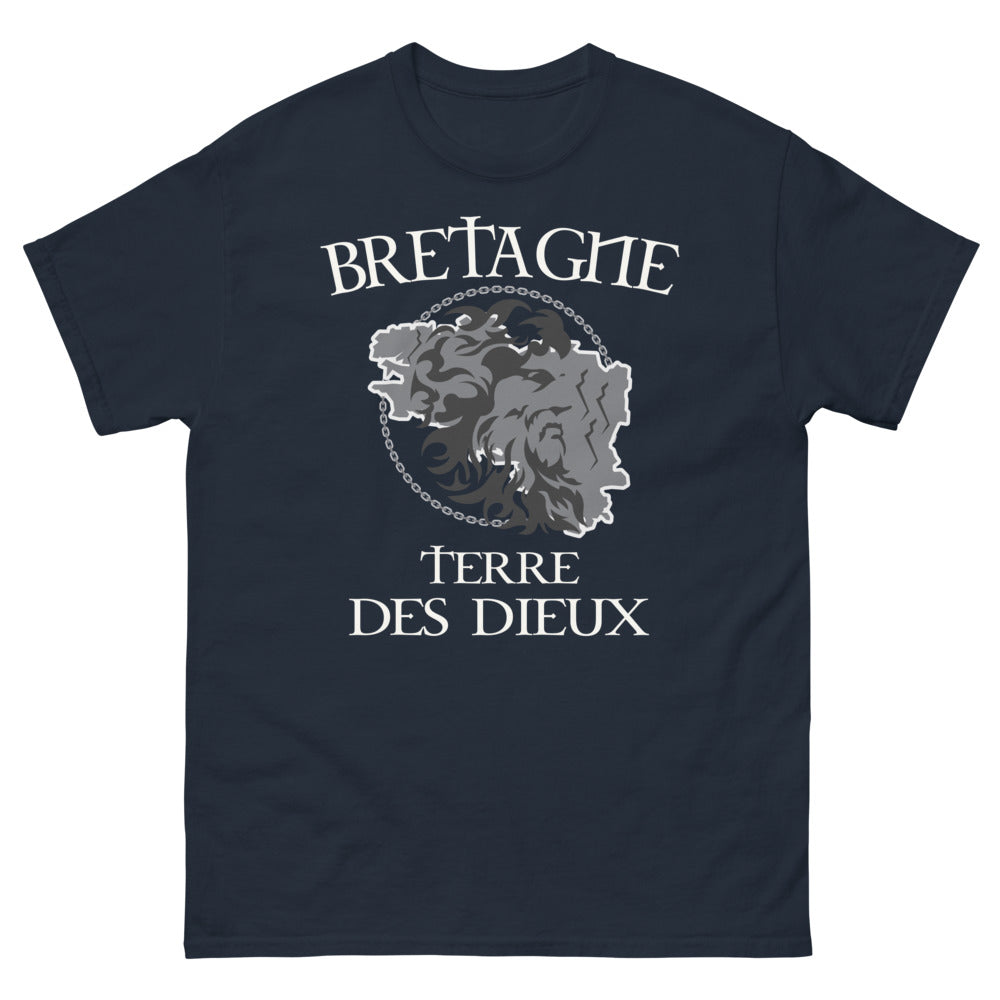 T-shirt Bretagne marine - Terre des Dieux humoristique