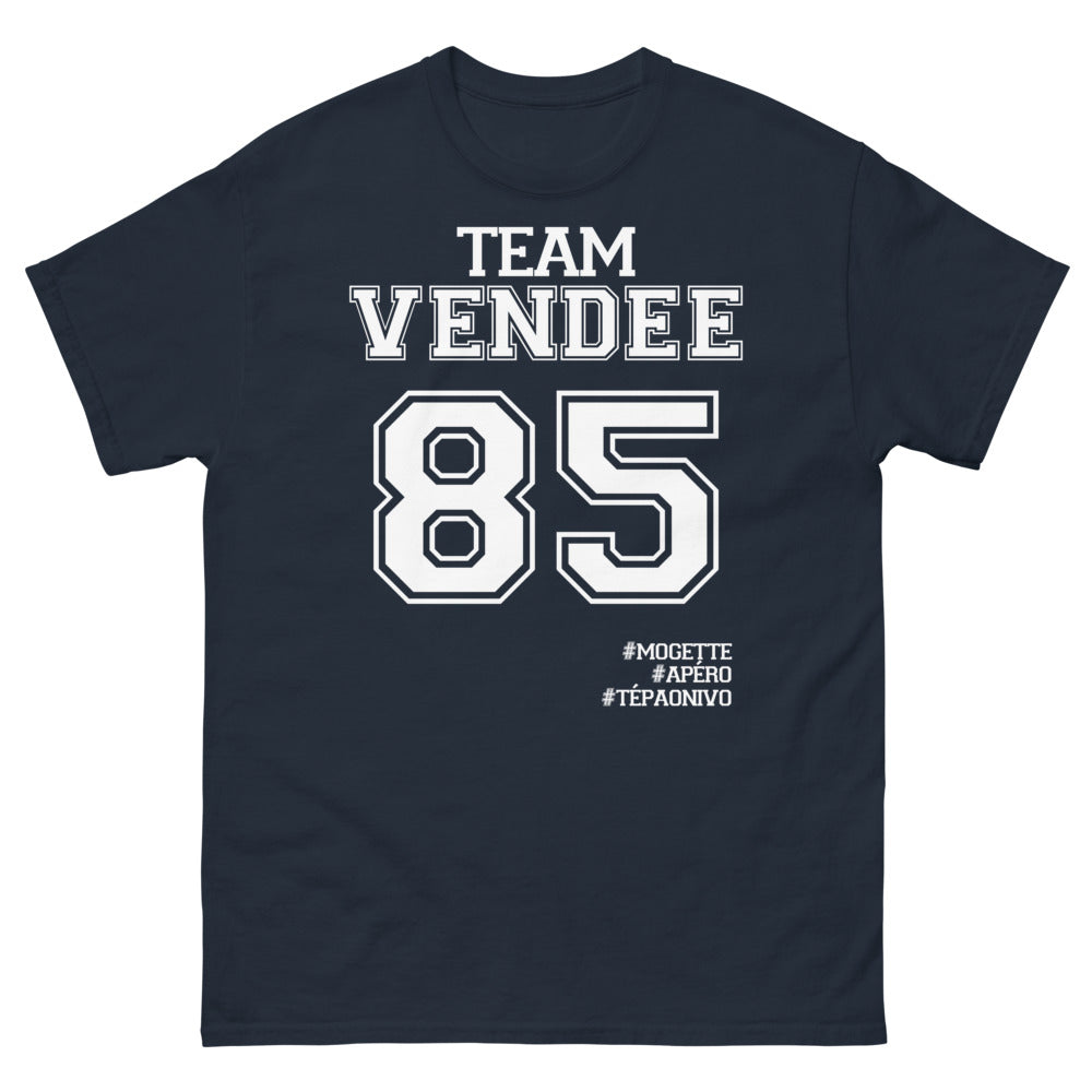 T-shirt Vendée marine - Mogette et Apéro, clin d'œil à la tradition