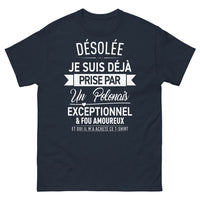 Thumbnail for T-shirt Polonais noir dos - Déjà prise par un Polonais exceptionnel